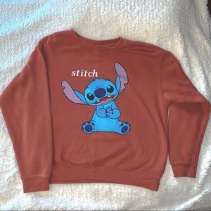 Disney Stitch Crewneck Sweater